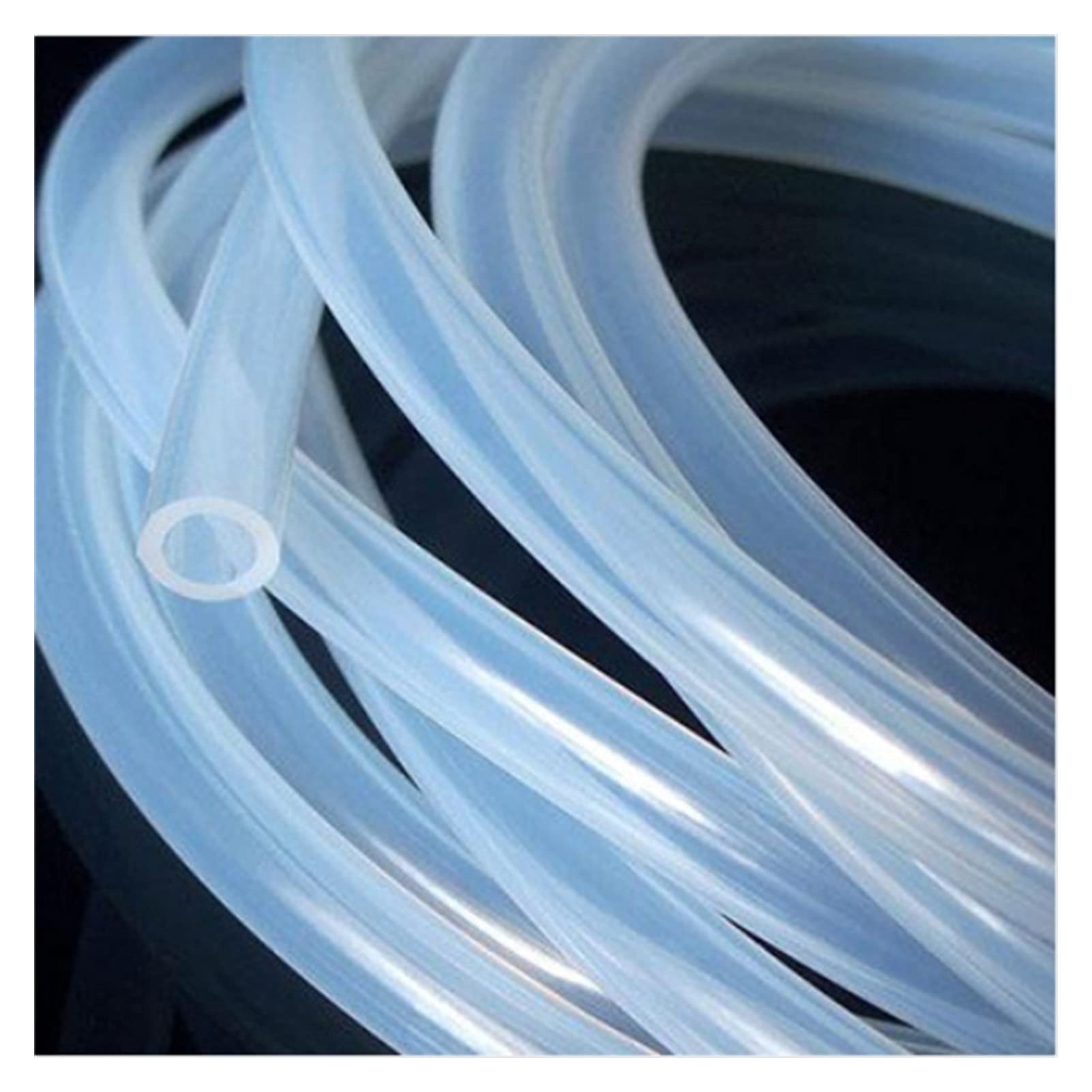 Manguera de silicona de grado alimenticio de 6,4 x 9,6 mm, tubo de bomba peristáltica para transferencia de líquidos segura y eficiente, tubo de silicona flexible para diversas aplicaciones (10
