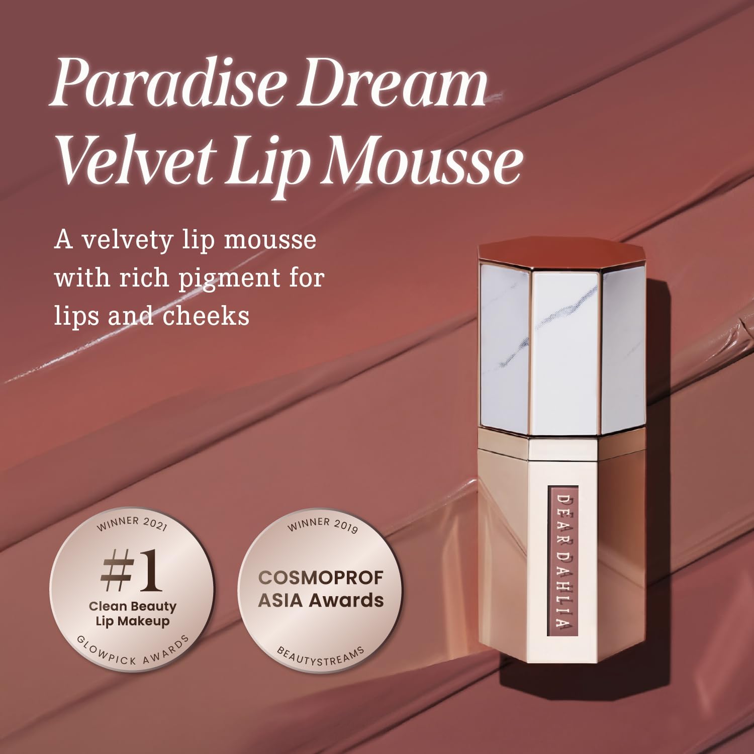 DEAR DAHLIA MOUSSE PARA LABIOS PARADISE DREAM TERCIOPELO (BUDDY)