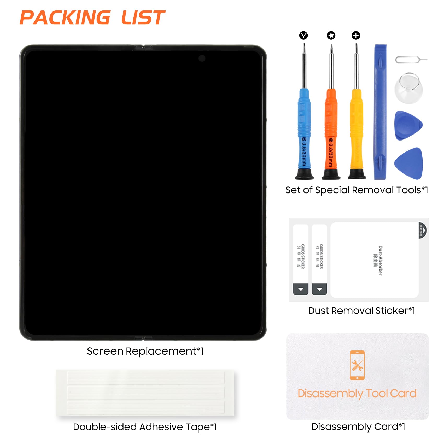 Amazon.com: Original Screen for Samsung Galaxy Z Fold 4 Inner