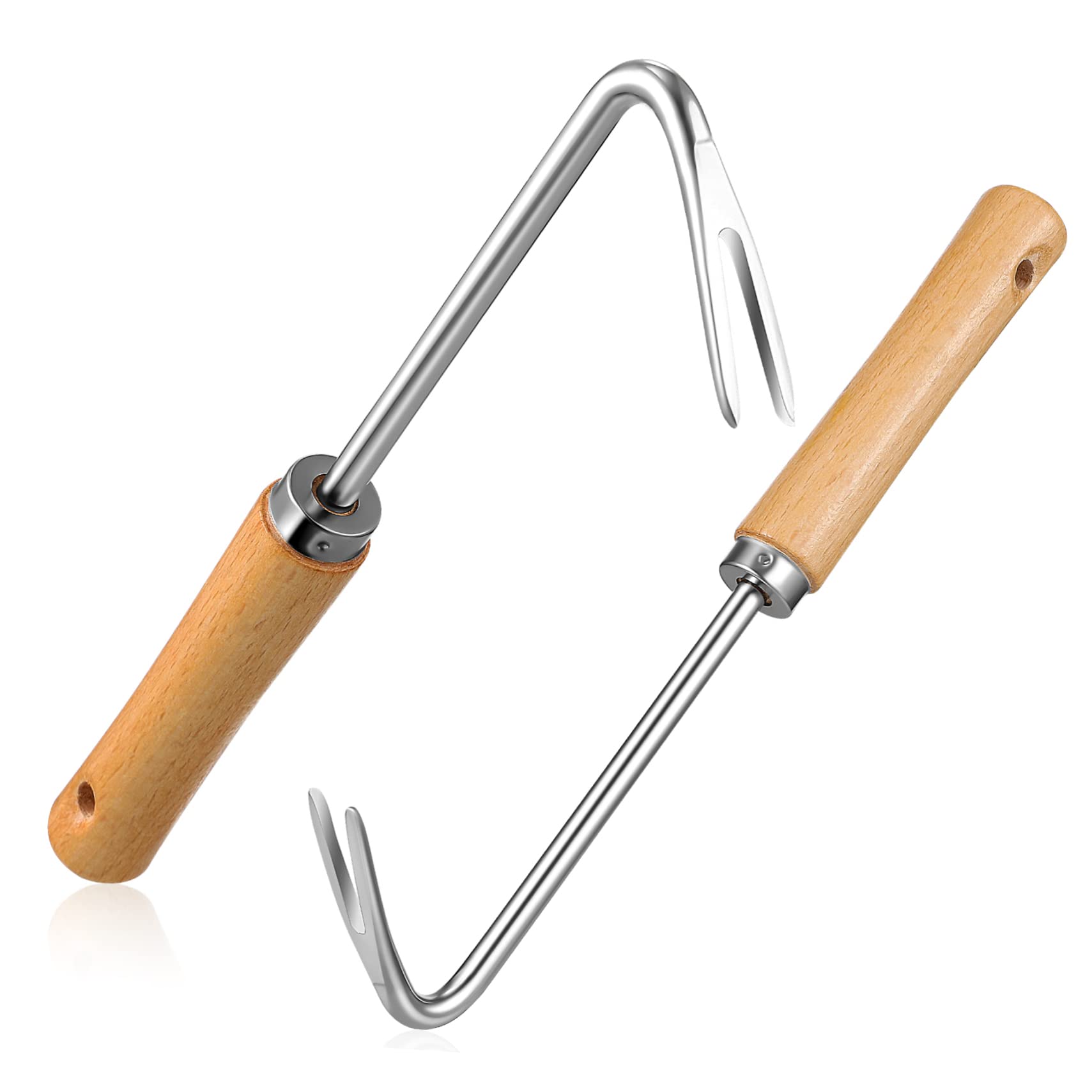 Outil De Désherbage Manuel - Fourche à Désherber Pour Arracher Mauvaises Herbes Facilement (Alliage Métal) - 7