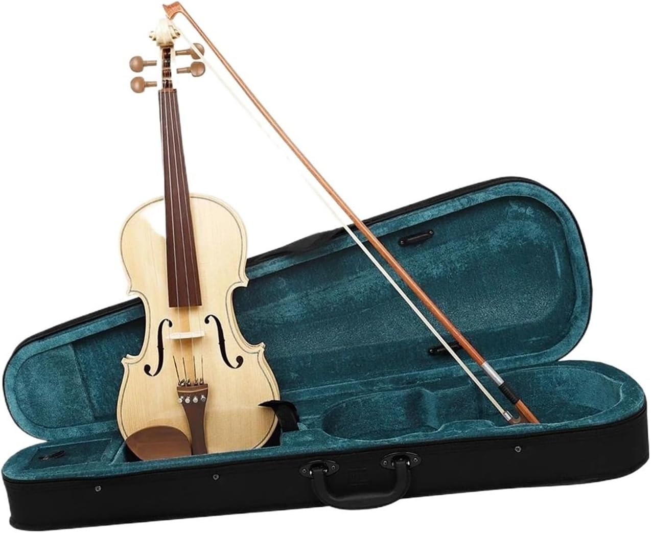 T*Y様 1/16 木製バイオリン 本体と弓(ハードケース付) M10939
