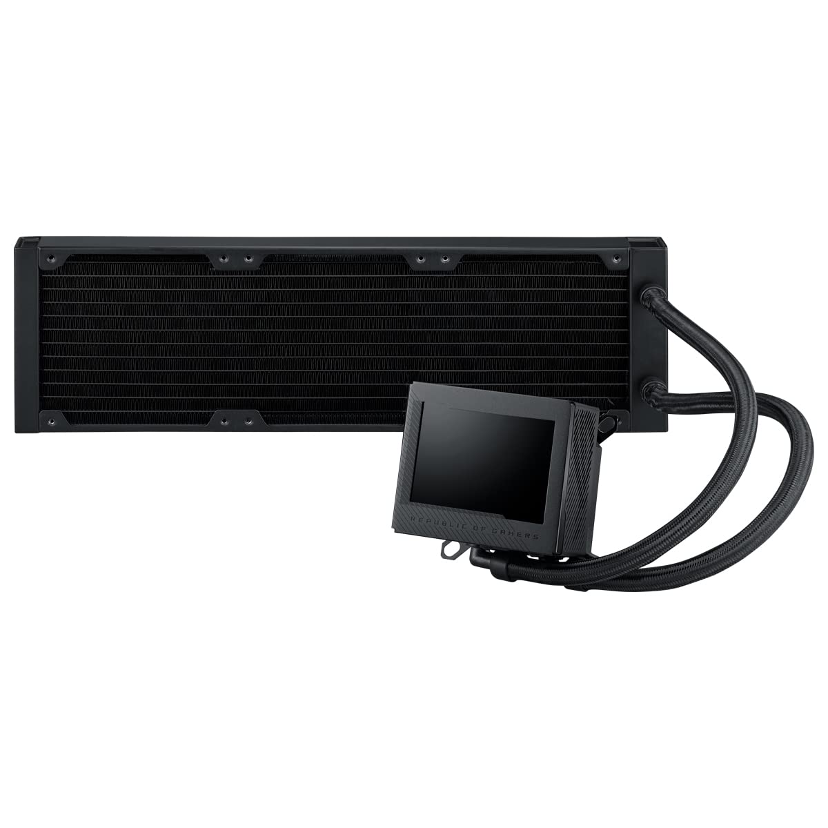 Asus ROG Ryujin III 360 - Kit de Refrigeración Líquida CPU, Pantalla LCD de 3.5", Bomba Asetek 8a Generación, Ventilador Integrado y 2 Ventiladores de Radiador Noctua 2000 PWM de 120 mm