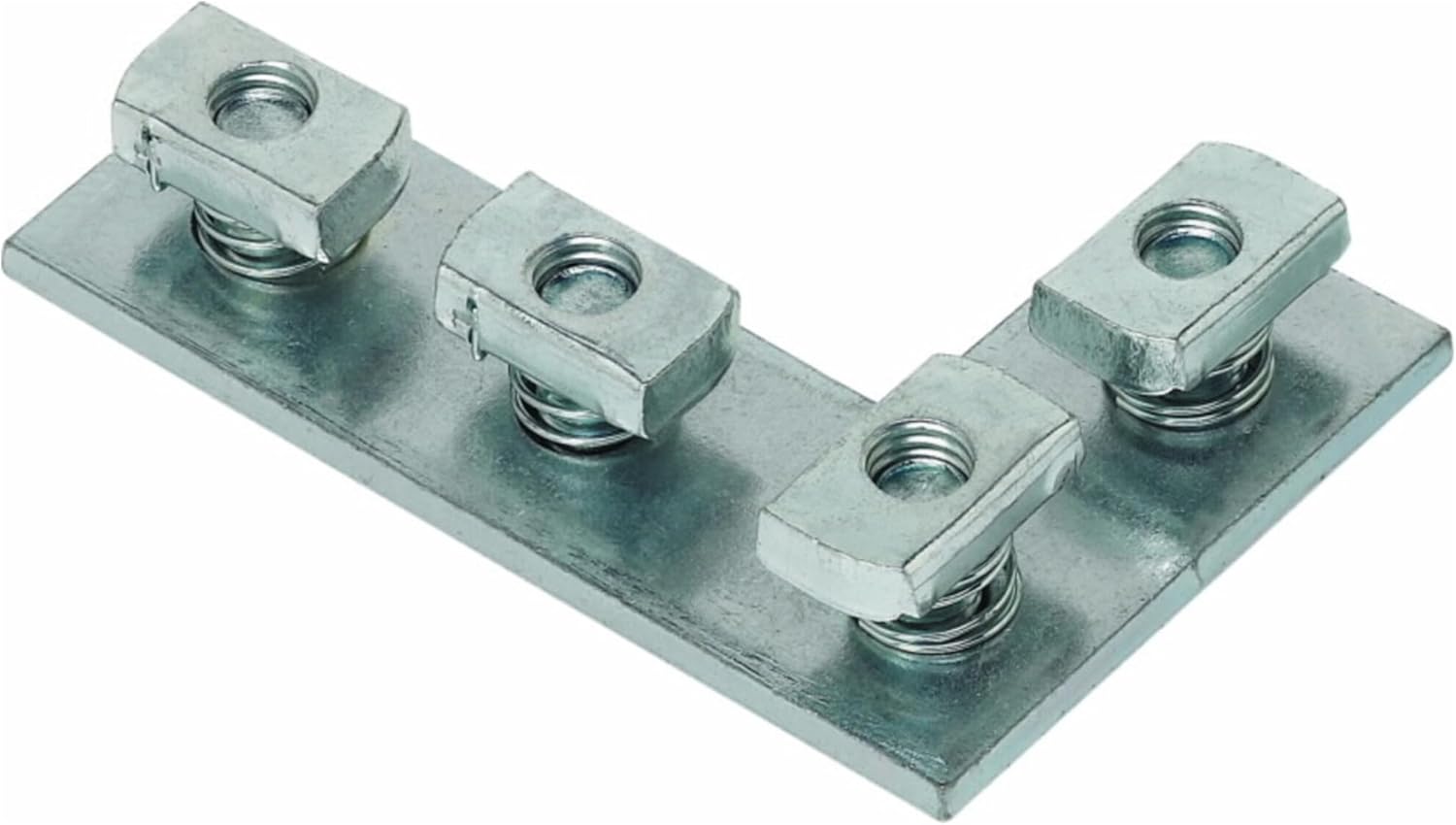 Eaton Electrical - B143PAZN - Eaton B-Line series pre-assembled corner plate, 1.3 H x 5.37 L x 3.5 W, Steel,