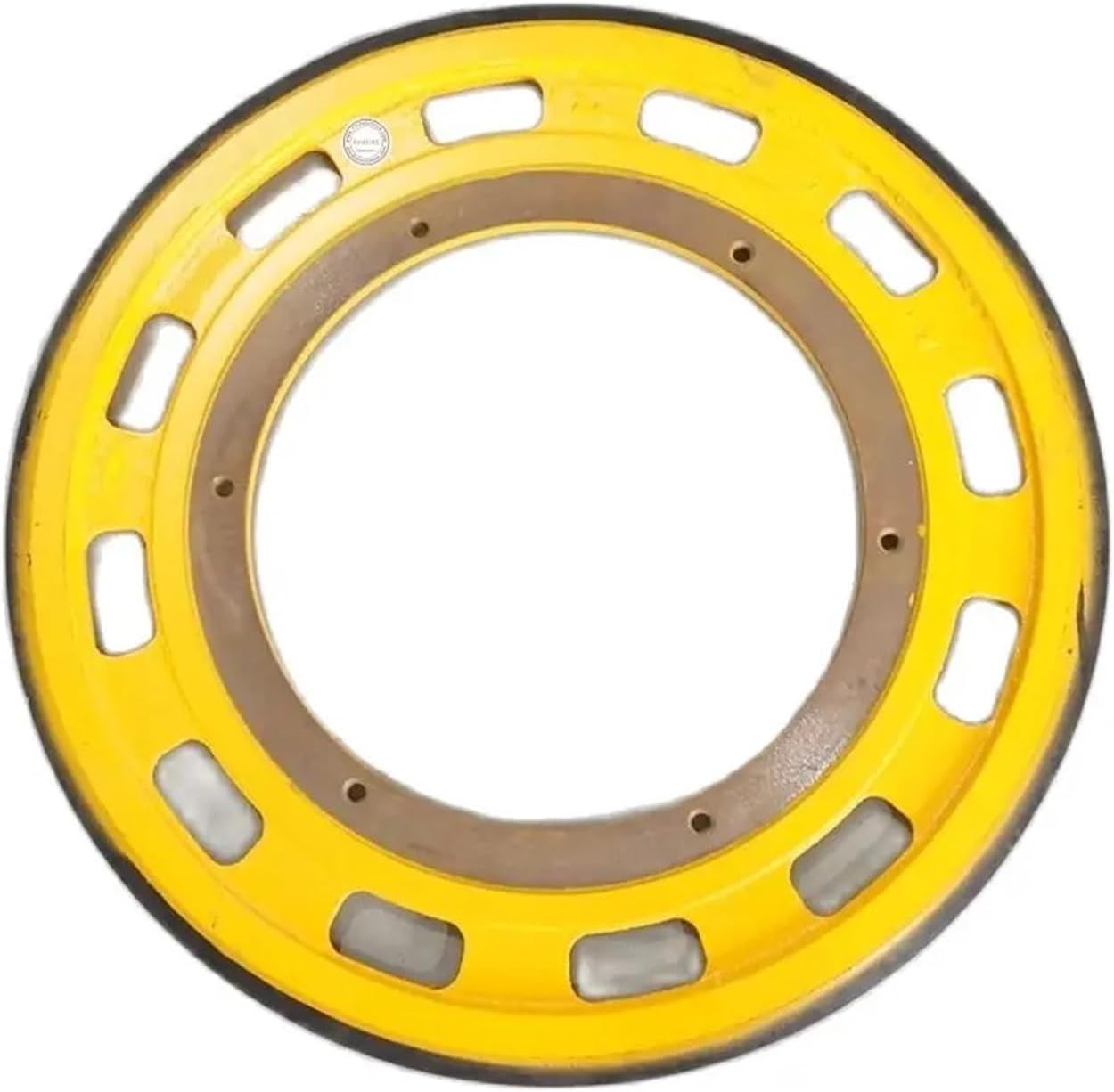 S620B626 Escalator Handrail Friction Wheel 588 * 330 * 30 mm Drive Roller 6 Holes OD 588mm ID 330mm W 30mm