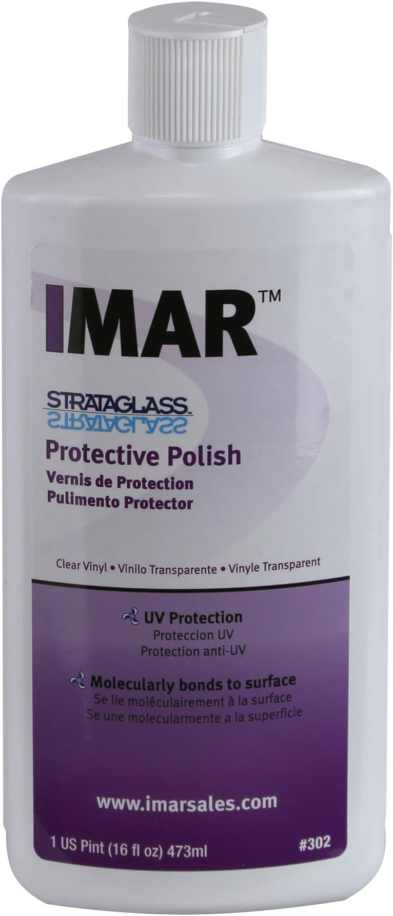 Imar Strataglass Protective Polish #302 16 Fl. Oz. Bottle
