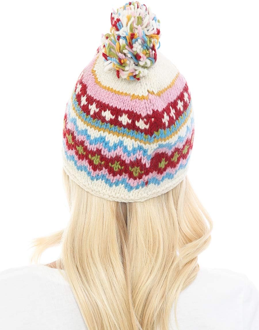 THE COLLECTION ROYAL Sulav Woolen Lined Beanie Ski Sherpa Hat