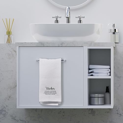 Miniatura 2 de Regalos para profesores, regalos de agradecimiento para profesores, toallas de cocina para profesores, toallas de tejido gofre de definición para