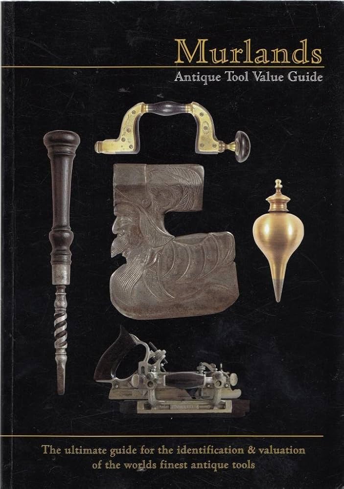 Antique tools value guide book cover