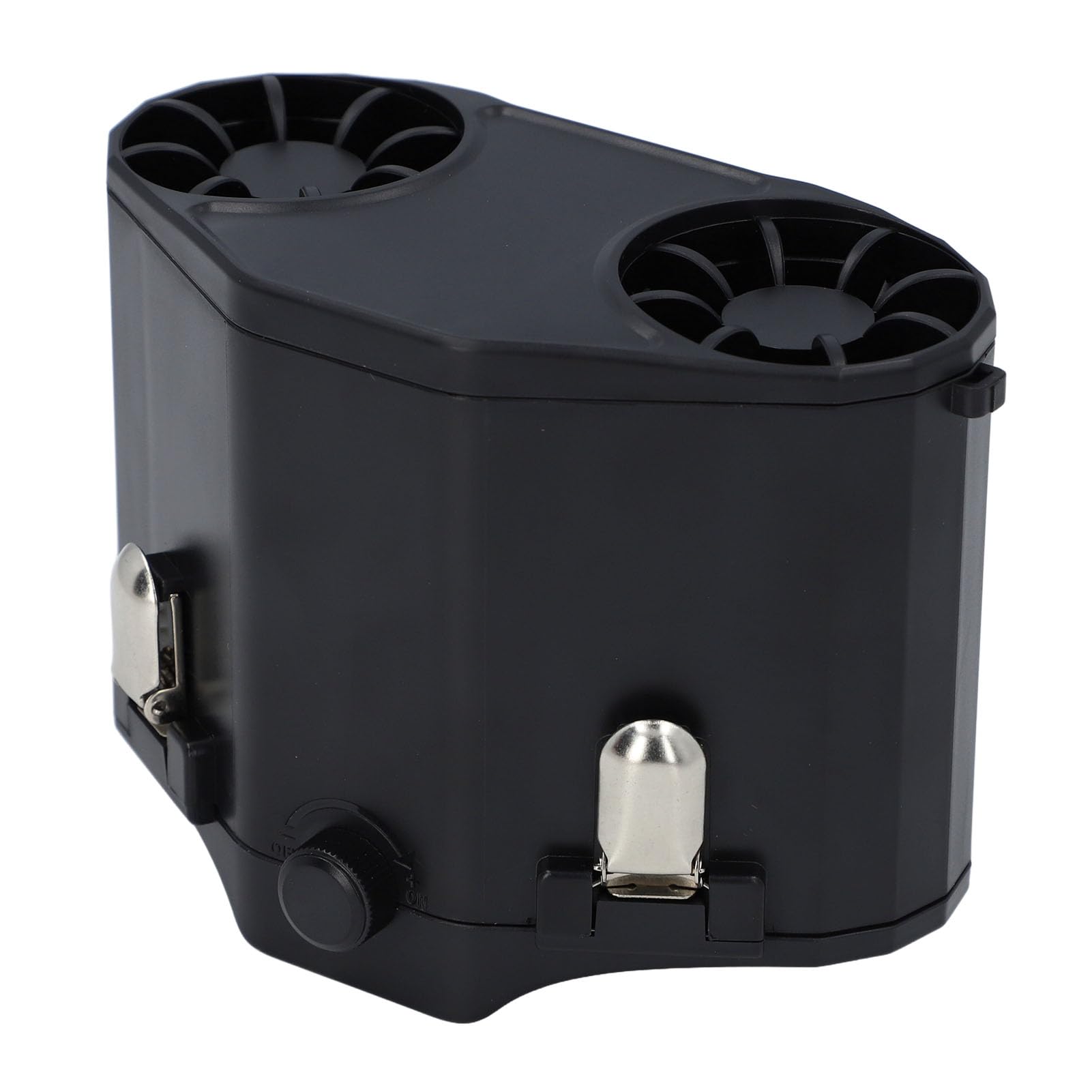 SEAFRONT Ventilatore Portatile da Cintura con Clip Collo Ventilatore da Collo 20000mAh 120H Lunga Durata 3 in 1 con Banca di Alimentazione USB a velocità Continua per Lavori di