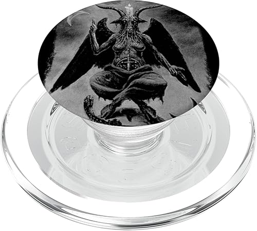 Miniatura 7 de Baphomet Occult Satanic Gothic Satan Goat Head 666 Tattoo PopSockets Standard PopGrip