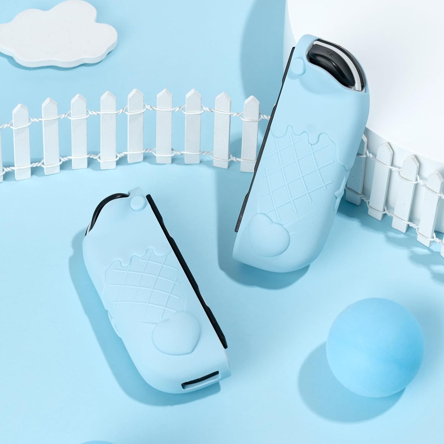 Protective Shell Compatible with Joy con of Switch Controller,Soft Silicone Cover Case,Anti-Scratch Protective Case for Switch/OLED Controller - Image 6