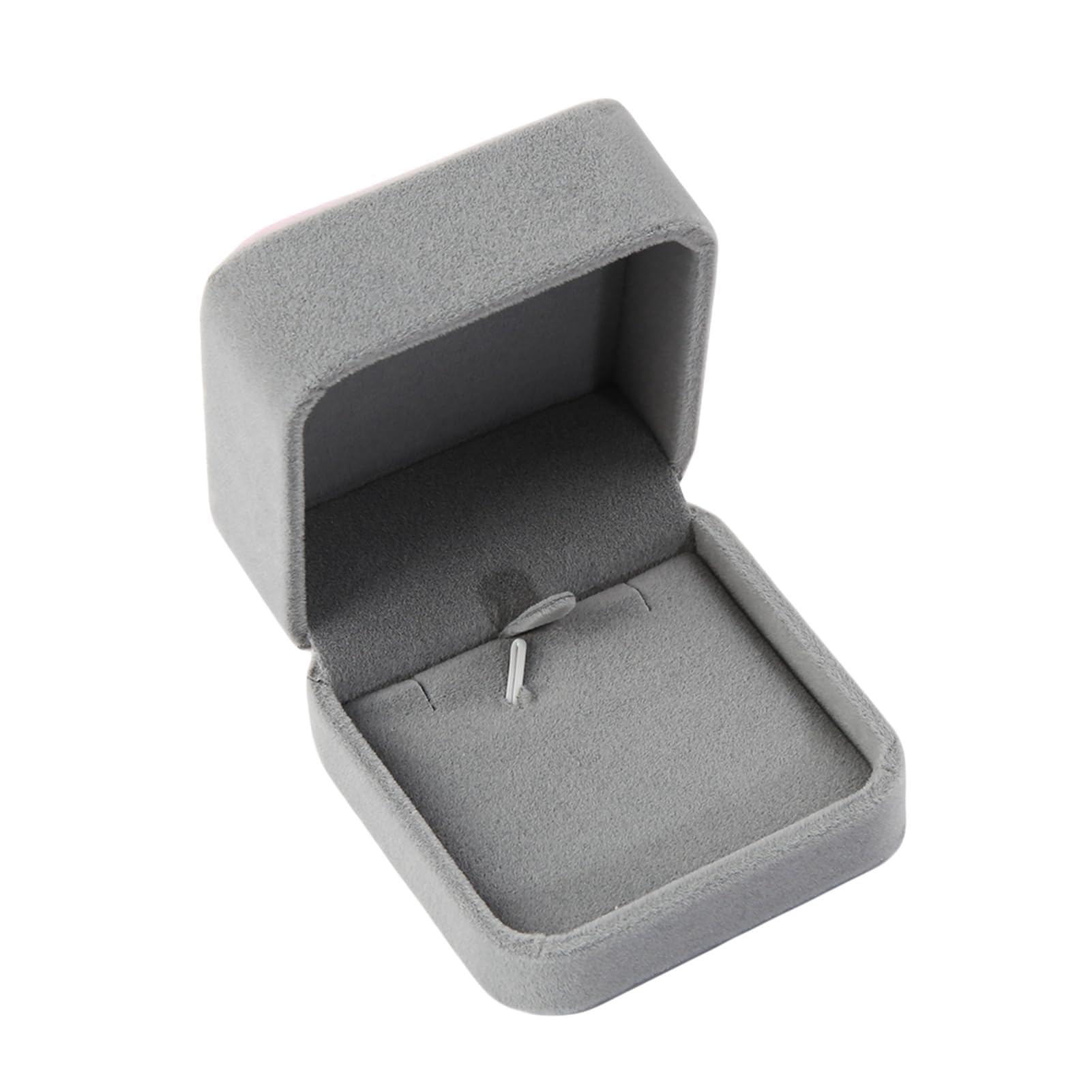 matumou Faux Velvet Presentation Gift Jewellery Ring Necklace Bracelet Display Box Case