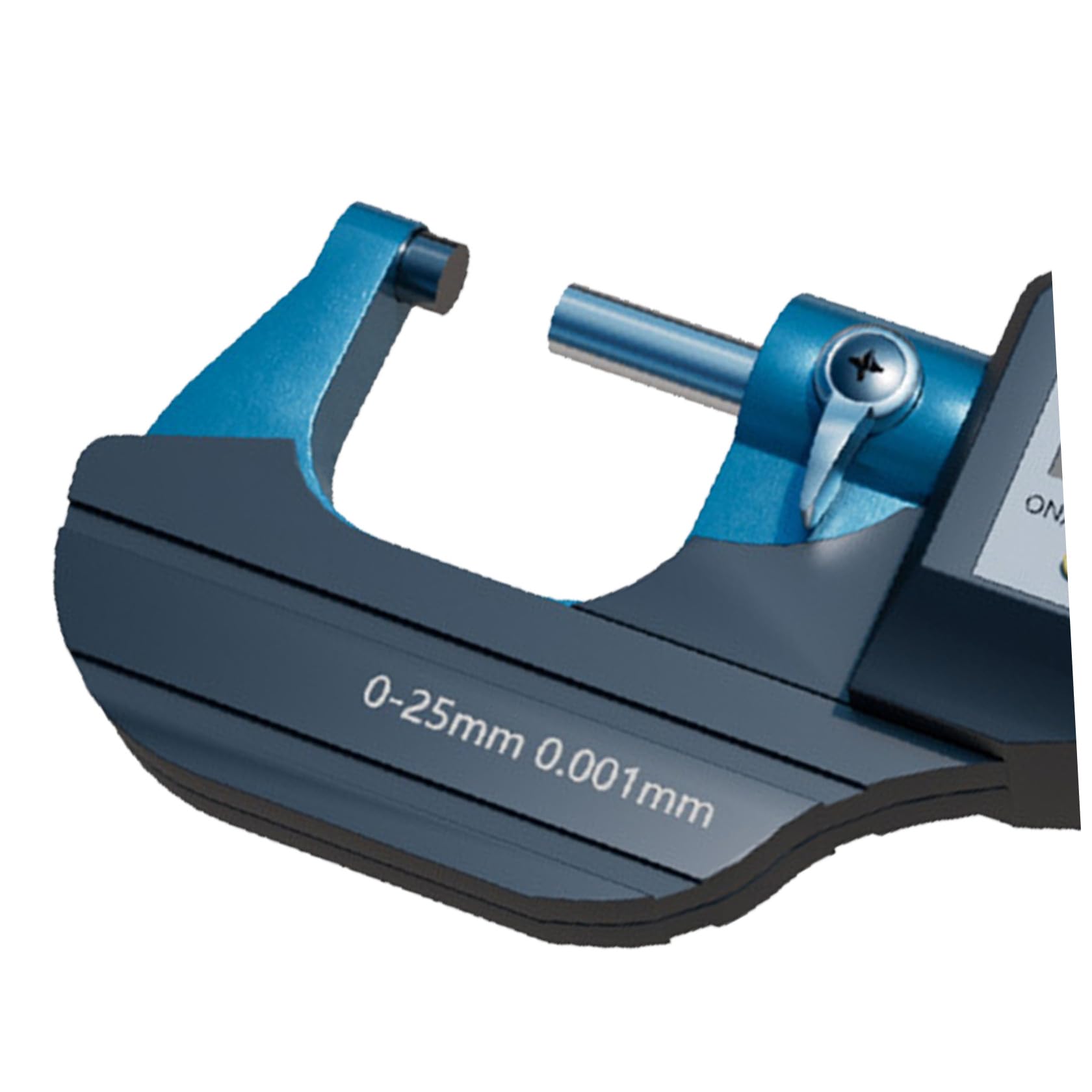 Micrómetro Digital Exterior Medición Precisa con 0-25mm Punta de Metal Endurecido y Calibración Confiable para Aplicaciones Industriales