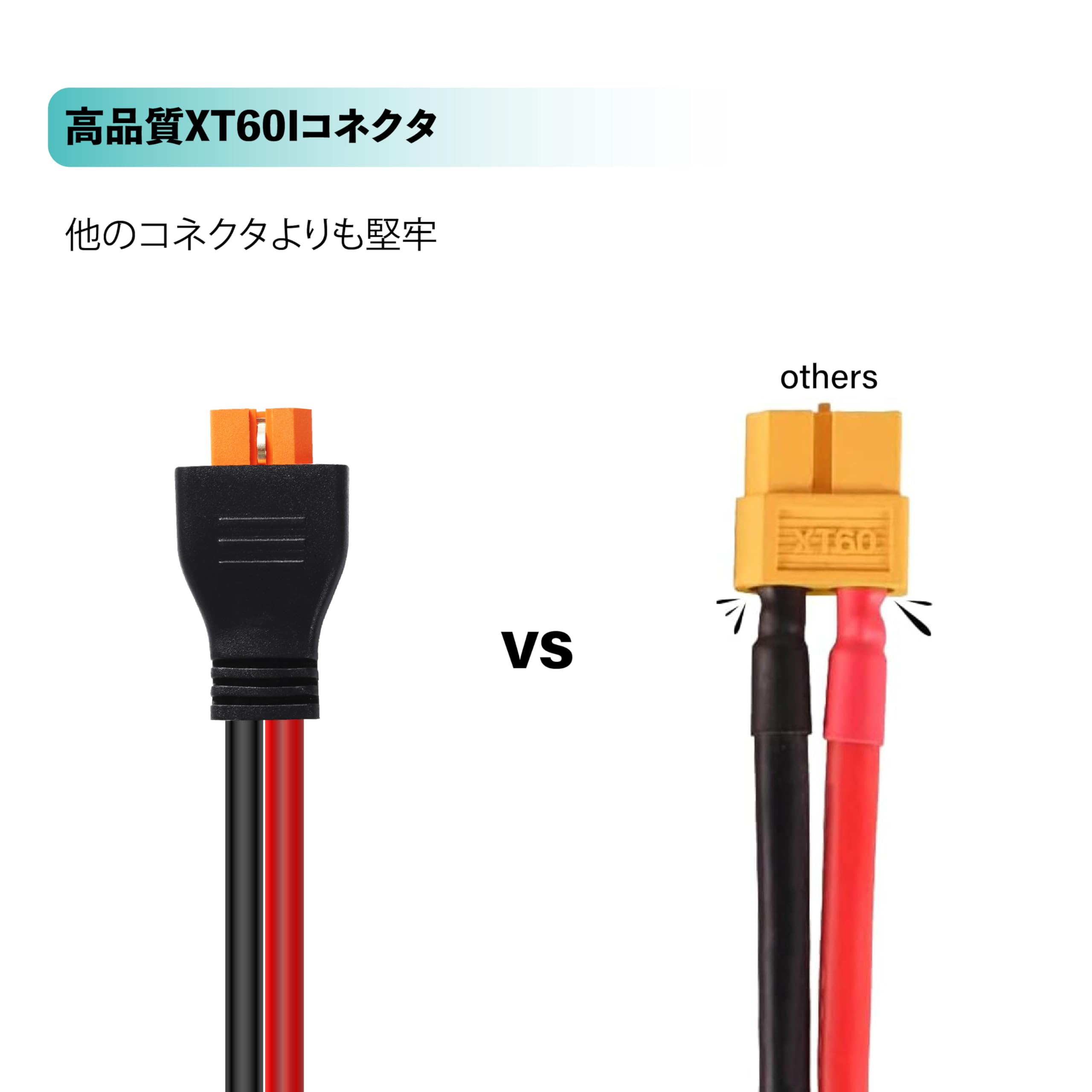 Amazon.co.jp: ソーラーコネクタる to XT60i ポート 10AWG ソーラー