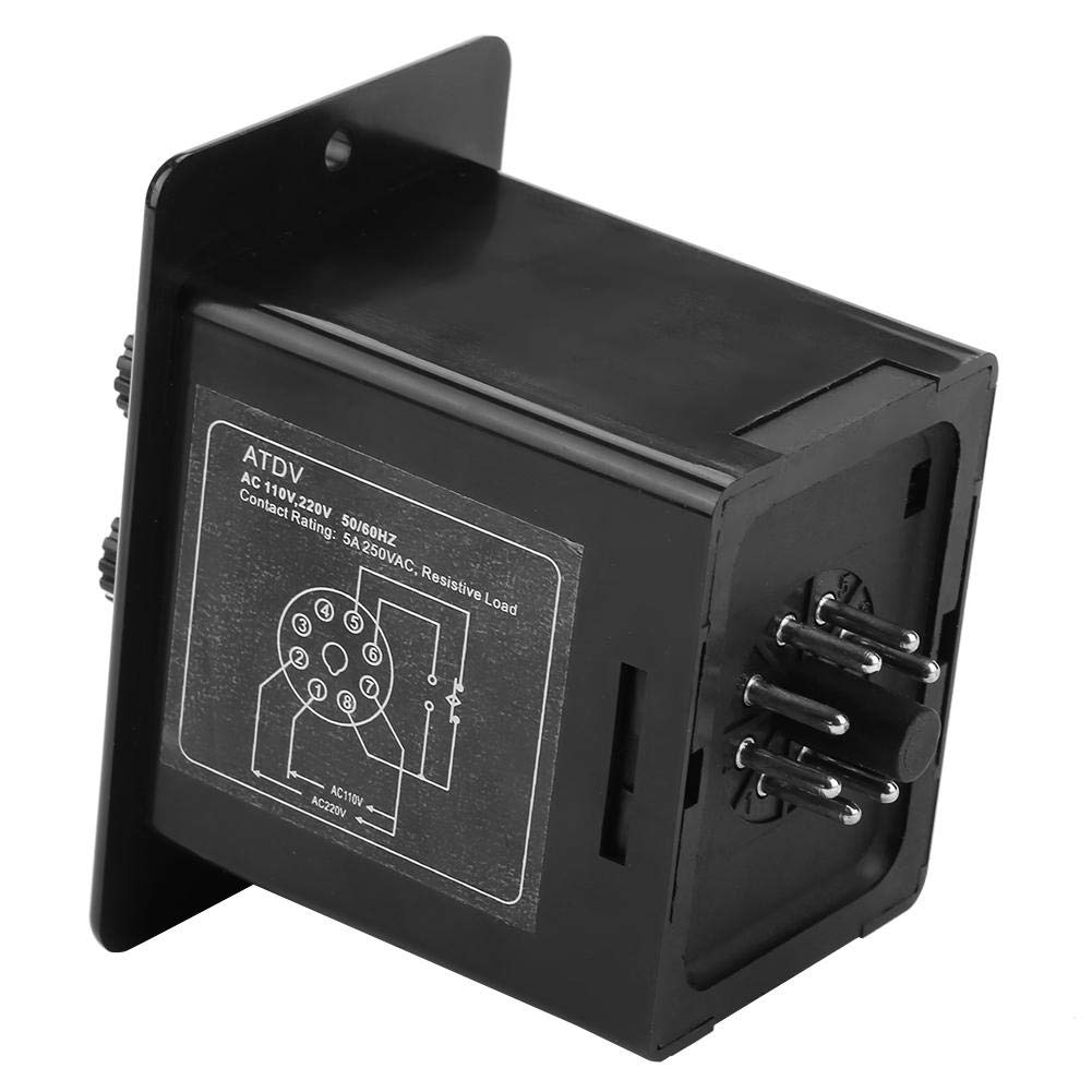 Bouton De Relais De Minuterie Double Marche/arrêt, Interrupteur Horaire De Commande ATDV-YC 6S-60M (DC 24V