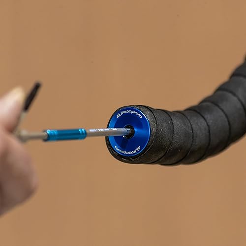 Miniatura 5 de JRC Components Tapones de aluminio para manillar  Paquete de 2 tapas de manillar de bicicleta premium para bicicletas de montaña y carretera