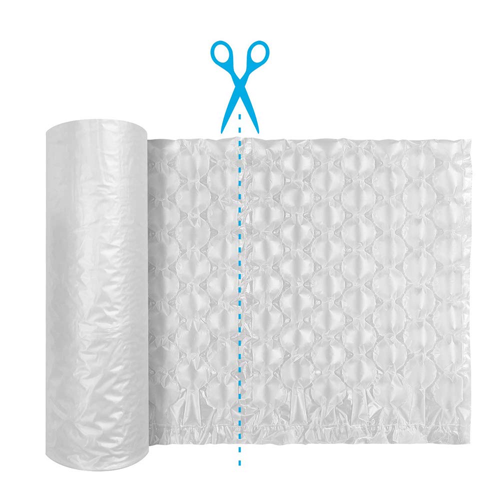 Aufblasbare Verpackung Luftkissenfolie Muti-Size Bubble Buffer Verpackungsmaterial Plastiktüten Luftpolsterfolie Luftkissen Versand