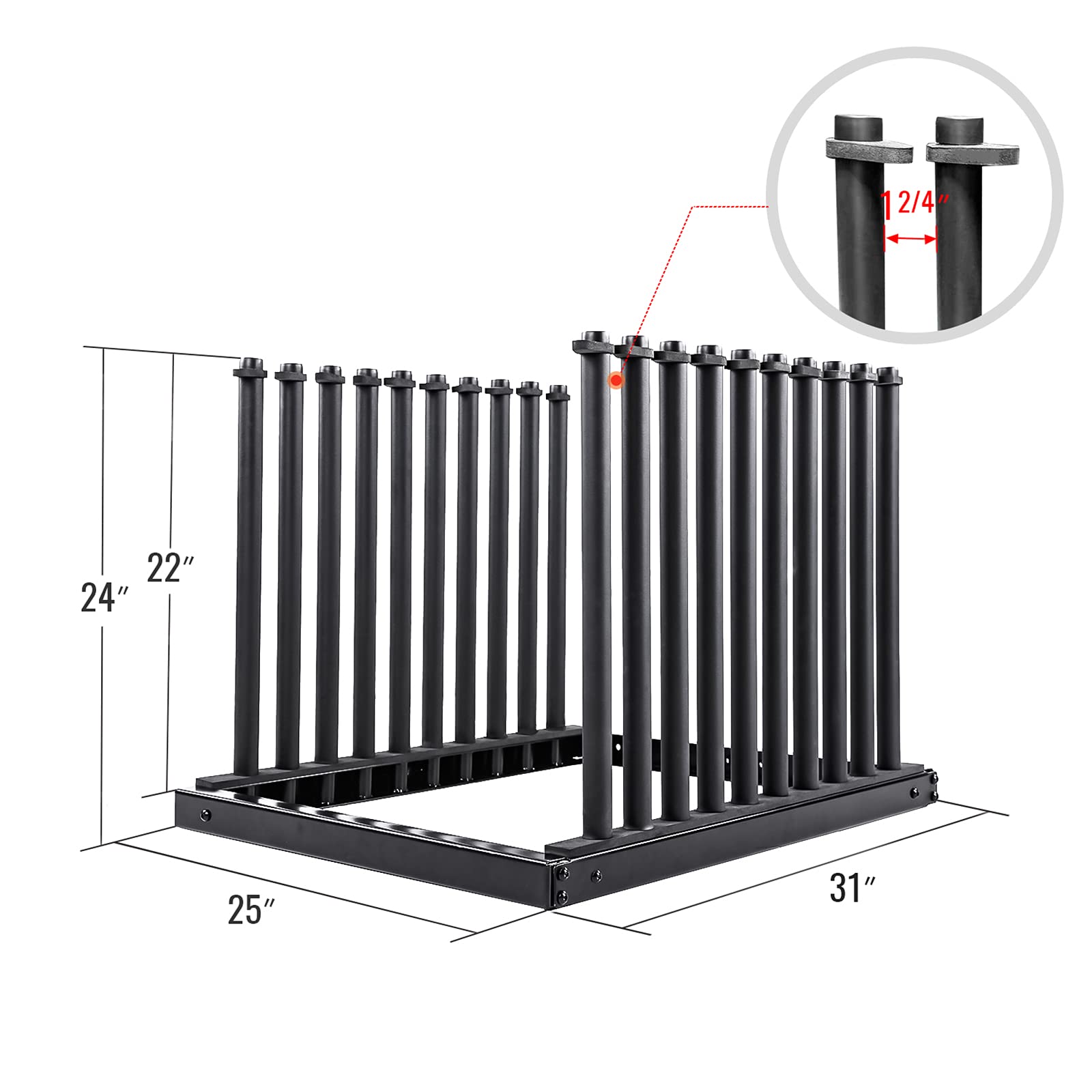 AARacks GM301U Windshield Rack Foam Pads Auto Glass Truck Cargo
