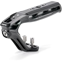Tilta Xeno Top Handle for Filmmakers & Cameras - Black | Aluminum Alloy and Silicone Build | Fits Most Cameras/Cages | 1/4"-20 Threads w/Locating Points | Safety Release Pin Dual 1/4"-20