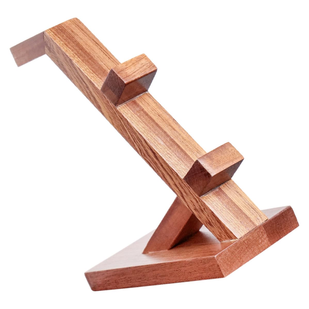 Alipis Soporte para Auriculares y Controlador de Juegos Marrón de Madera Portátil Diseño Simple para Exhibición y Almacenamiento en Área de Entretenimiento Gaming