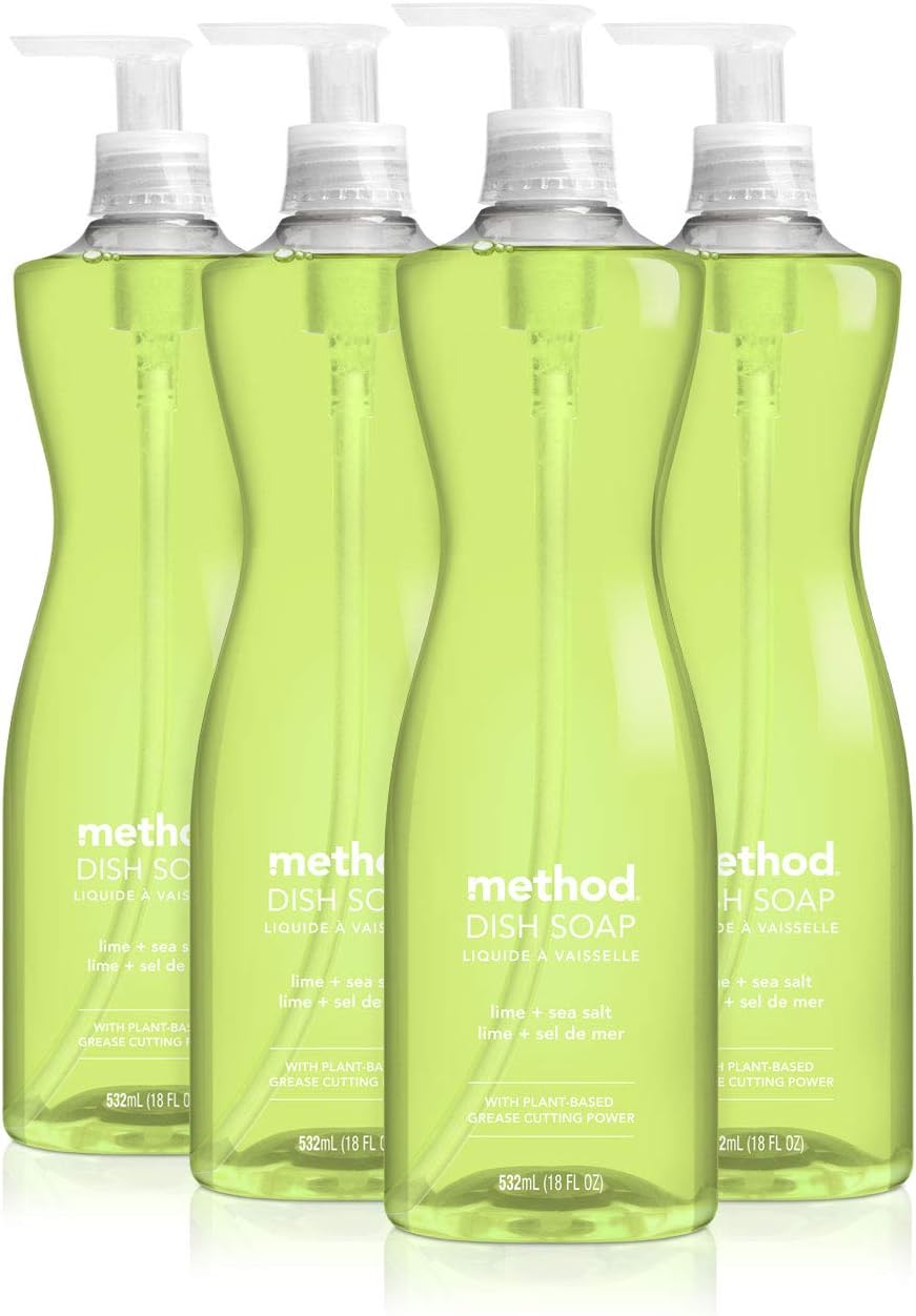 Method Gel Dish Soap, Lemon Mint, Biodegradable Formula