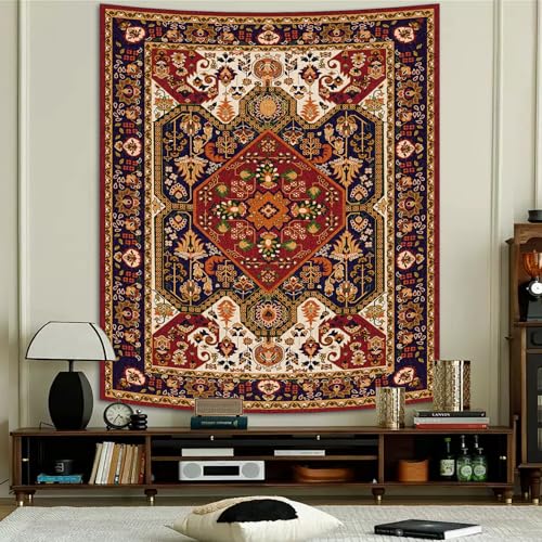 Apdidl Boho Hippie Wall Tapestry for Bedroom Aesthetic, Indian Bohemian Tapestries Art Decor, Vintage Orange Mandala Floral Blanket Cool Vertical Wall Hanging for Living Room Dorm 51" X 60" Apdidl Boho Hippie Wall Tapestry for Bedroom Aesthetic, Indian Bohemian Tapestries Art Decor, Vintage Orange Mandala Floral Blanket Cool Vertical Wall Hanging for Living Room Dorm 51" X 60"
