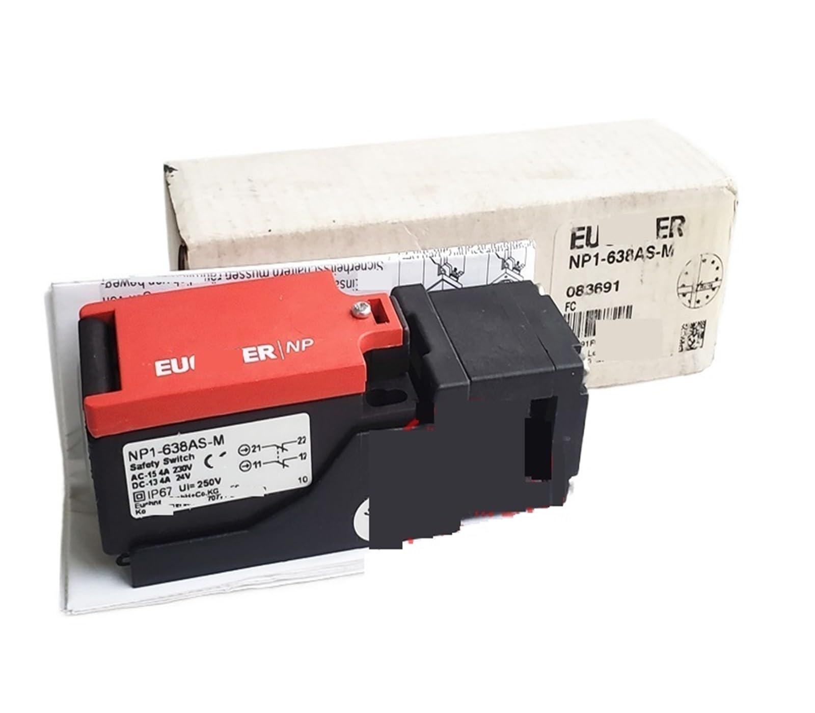 Interruptor de seguridad NP1-638AS-M 083691 Interruptor de seguridad