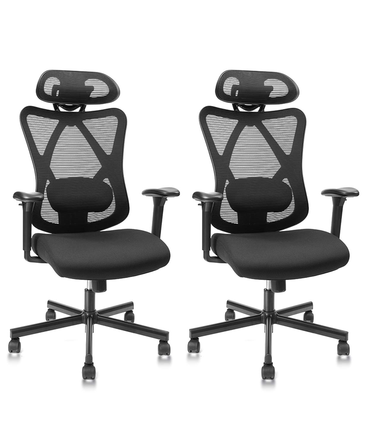 Buy CLATINA Ergonomic Office Chair with Lumbar Support, Desk Chairs