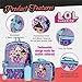 L.O.L. Surprise! Girl’s 4 Piece Backpack Set, Flip Sequin 16