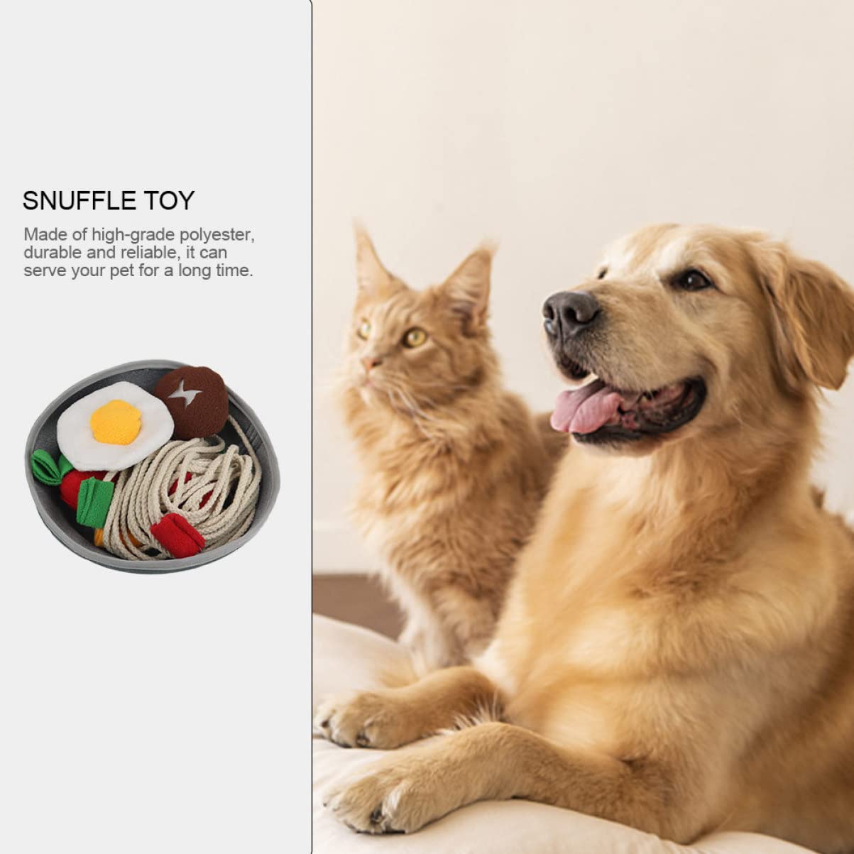 Sosoport Giocattolo Puzzle per Cani Giocattolo da Scavare per Casa per Dolcetti Materiale Selezionato Durevole Accessorio per Cuccioli