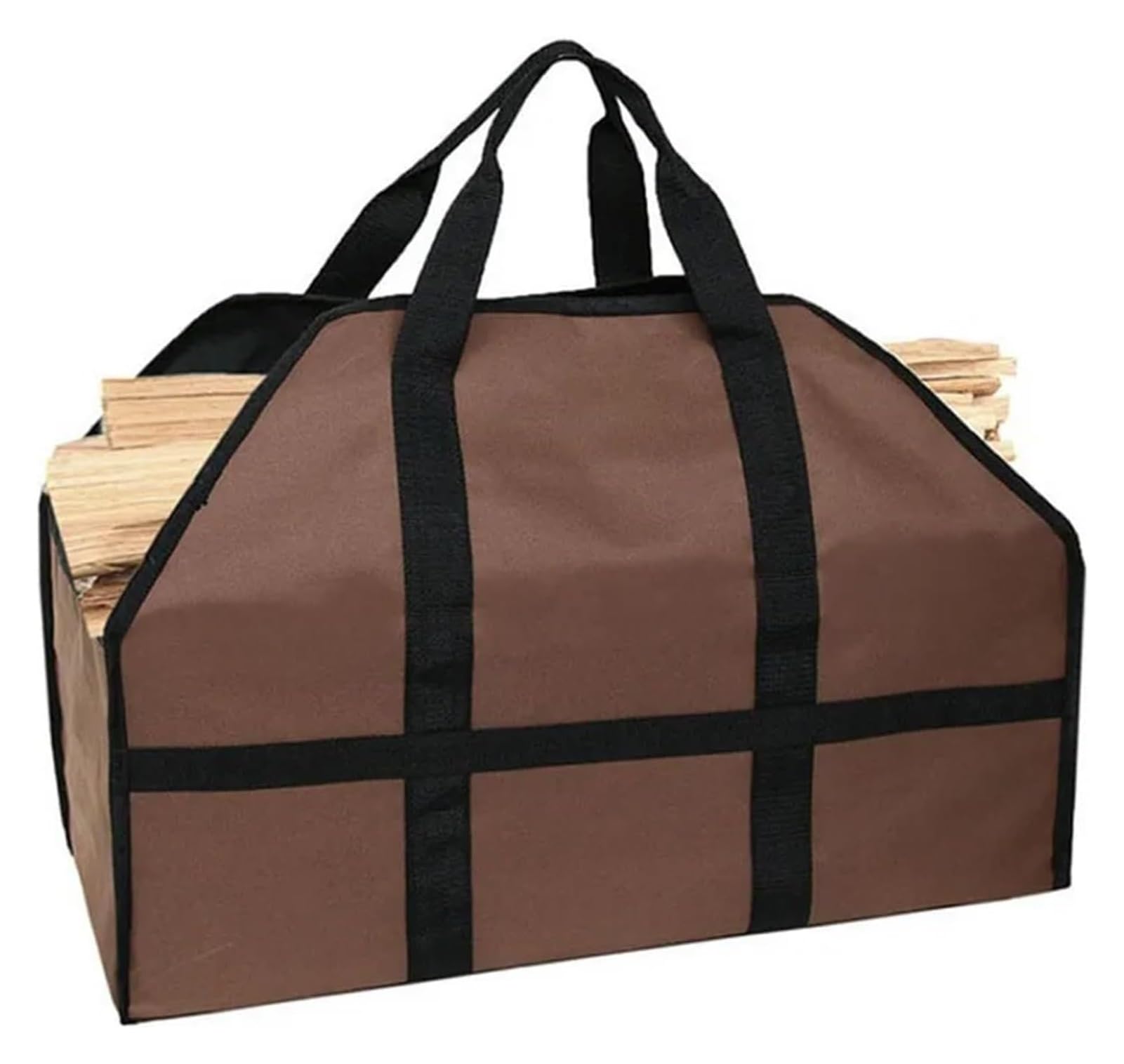 Topyond Canvas Brennholz Tragetasche - Große Holztasche Für Camping & Outdoor
