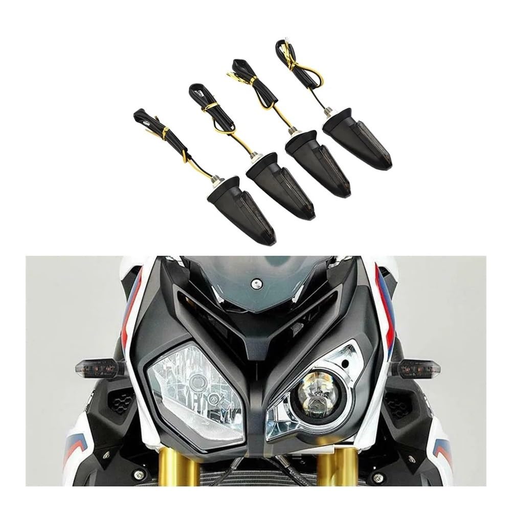 LED Clignotants Clignotants LED pour Motos, Indicateur Lumineux Ambre 12V, Éclairage De Travail Et Lampes Adaptés Aux Accessoires Automobiles 250R 500R 650R