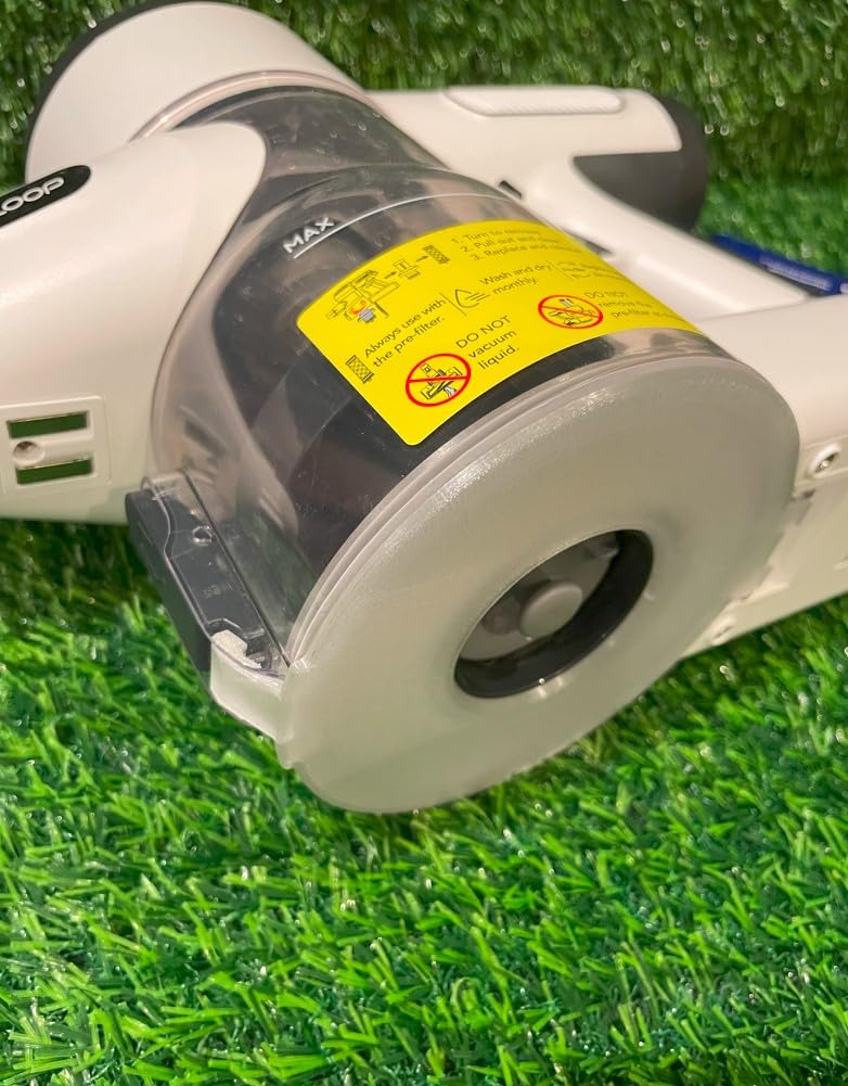 Dust Bin Lid, Cover. Replacement Part, Compatible with Vacuums Tineco Pure One X Series, 4-7/16