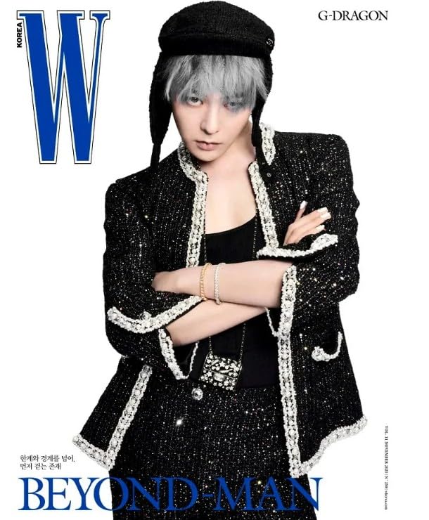 Amazon.co.jp: w korea 2025.11月号 表紙 G-DRAGON 公式 韓国雑誌 GD