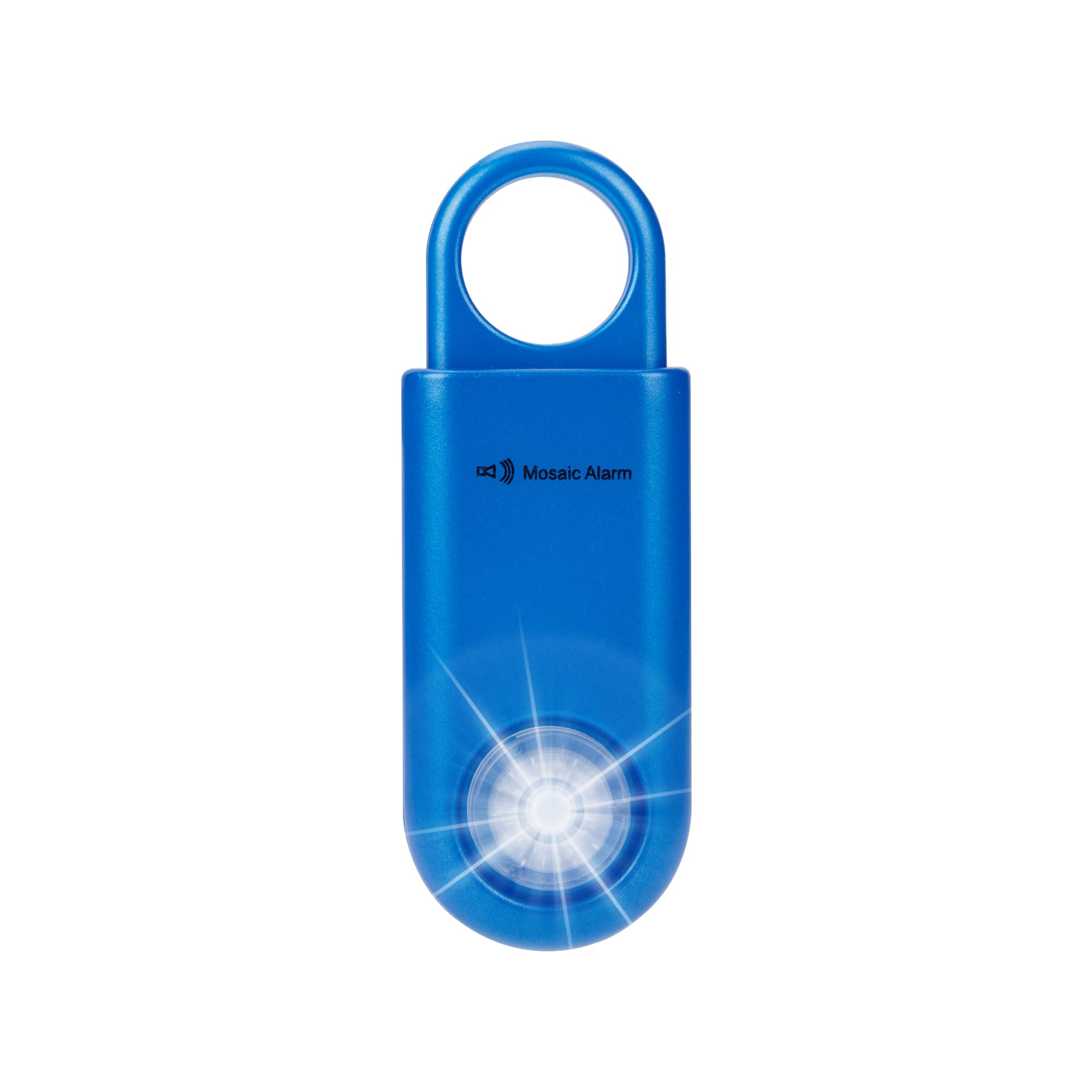 Alarma de seguridad personal de 130 dB con luz estroboscópica ultrabrillante, llavero de sonido fuerte, sirena con mosquetón para mujeres, niños escolares, corredores nocturnos, alarma de senderismo
