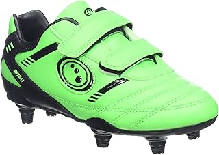 boys green football boots