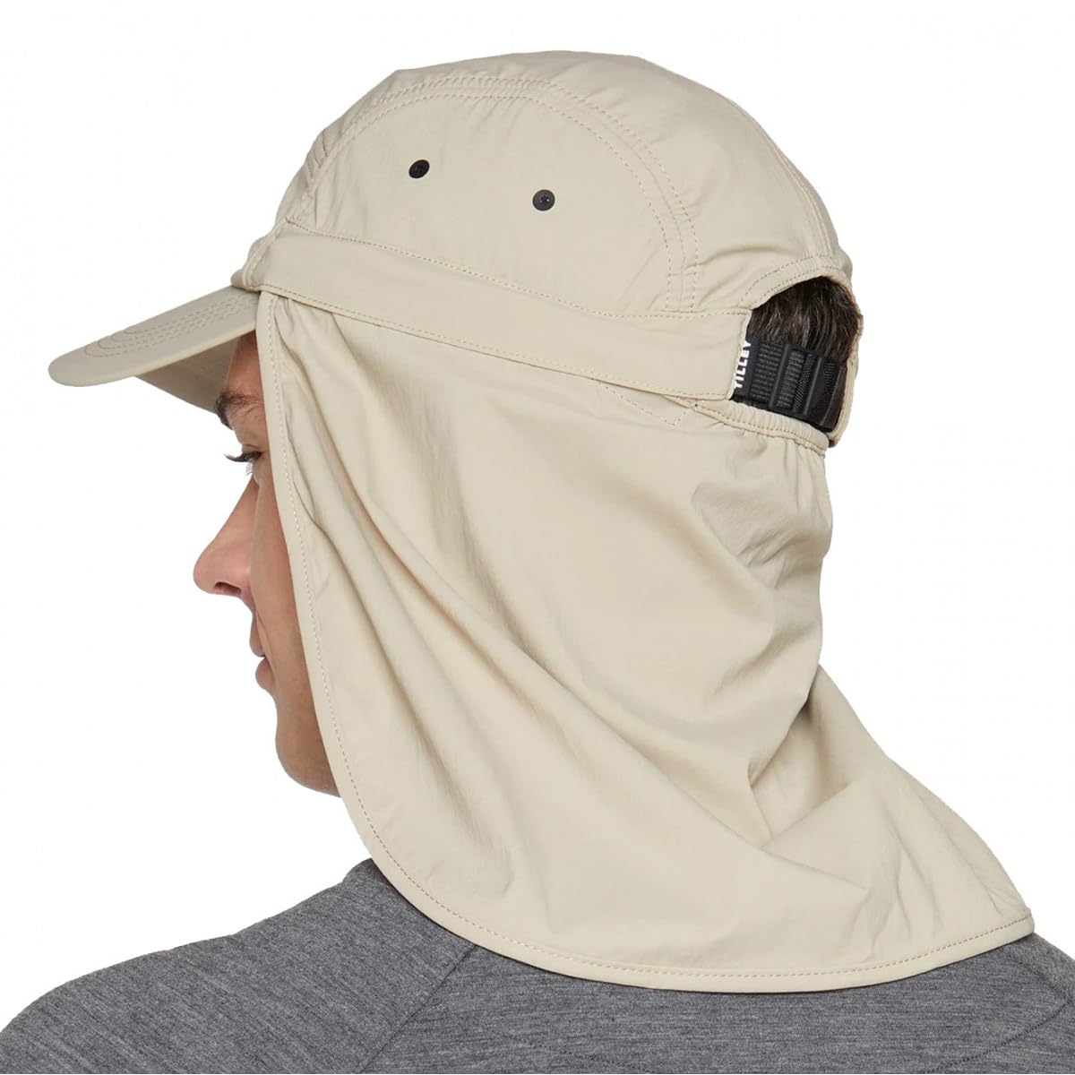 Tilley Casquette 5 Panel Ultralight Sun Shield Taupe
