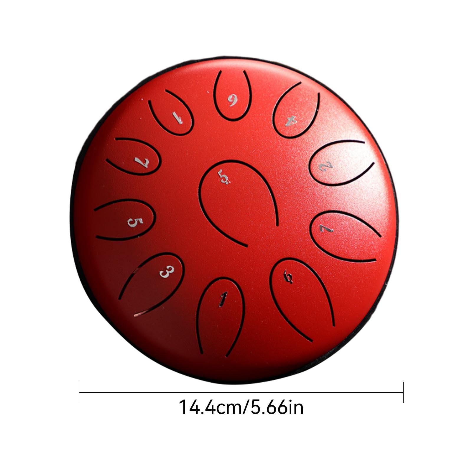 Handpan tambour de pluie pour l'extérieur, à langue en acier, pour méditation, méditation, yoga zen