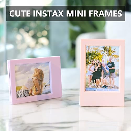 Miniatura 6 de Funda transparente para cámara Fujifilm Instax Mini 12 de película instantánea con bolsillo para fotos mejorado con capacidad para 10 películas en
