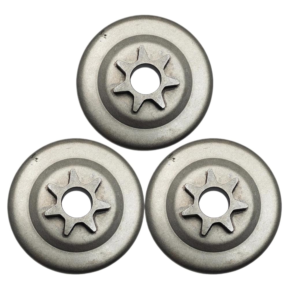 Pignon de tambour d'embrayage pour tronçonneuse 2500 et 2600, lot de 3 pièces de rechange