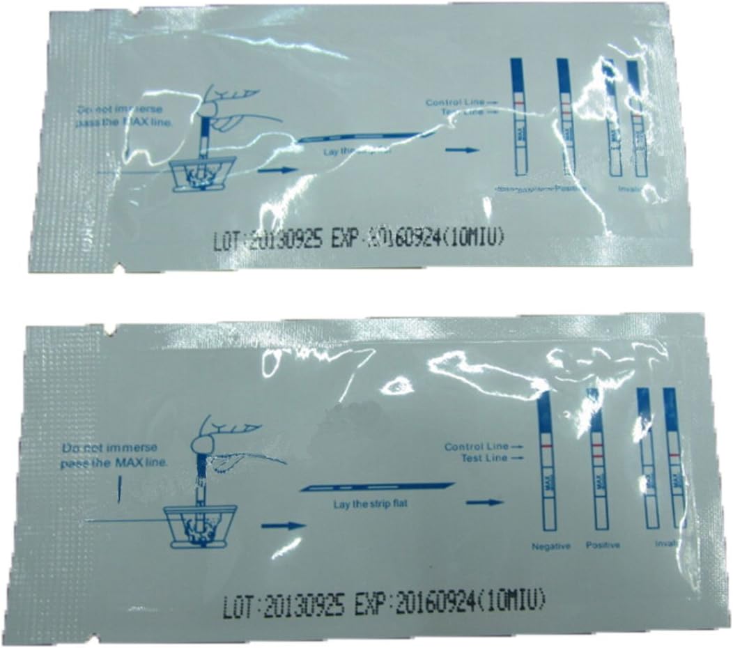 Joylive 20 Home Early Pregnancy Urine Hcg Test Strips Sticks High Accuracy