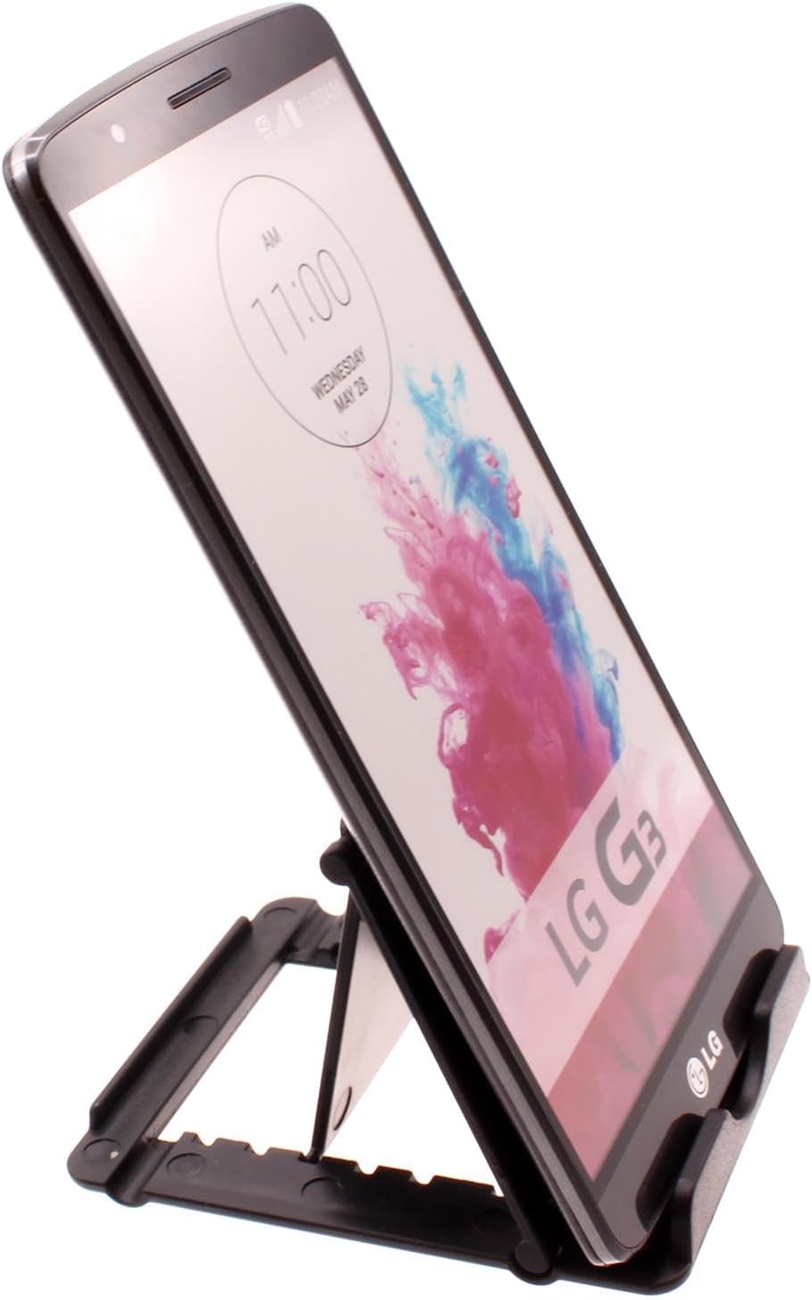 Stand Fold-up Holder Compatible with Samsung Galaxy S25 Plus, Travel Desktop Cradle Dock Folding