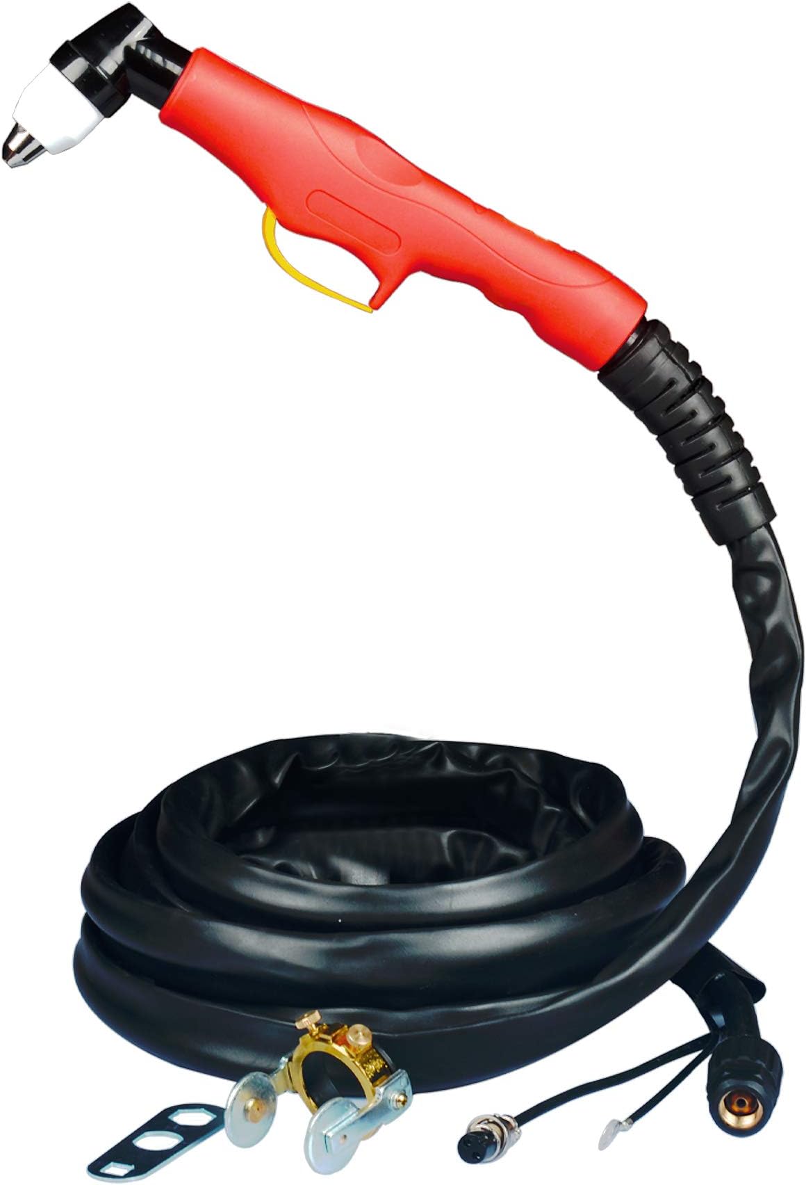 Rstar Plasma Torch 100 Amp(max) P80 Plasma Cutter Torch with 16.4 Feet /5M Cable,Connector: M16 1.5 Two-pin Plug