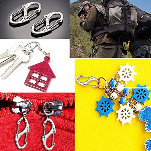 Giyomi 6 Pcs Flags Snaps Hooks, Flag Pole Clip Snap Hooks, Flagpole Accessory, Flag Clips For Flagpole Rope #TOP5
