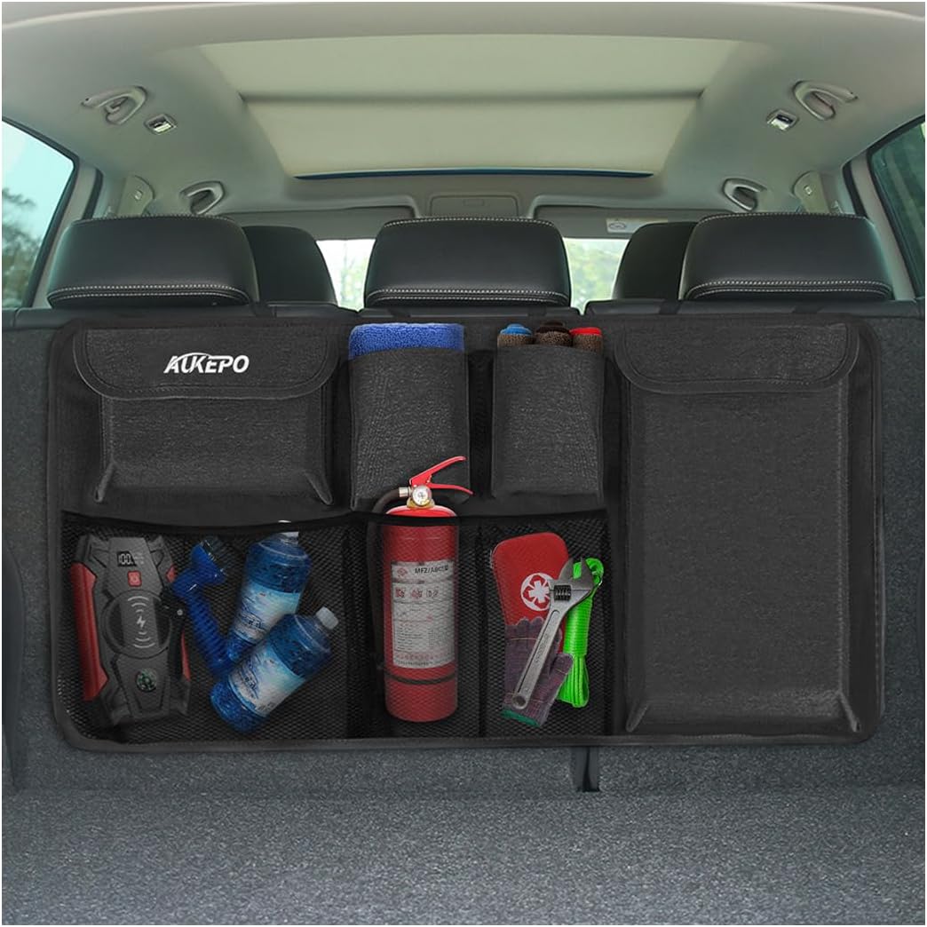 Aazon.co: ASUBHA Car Trunk Organizer And Storage, Large Capacity
