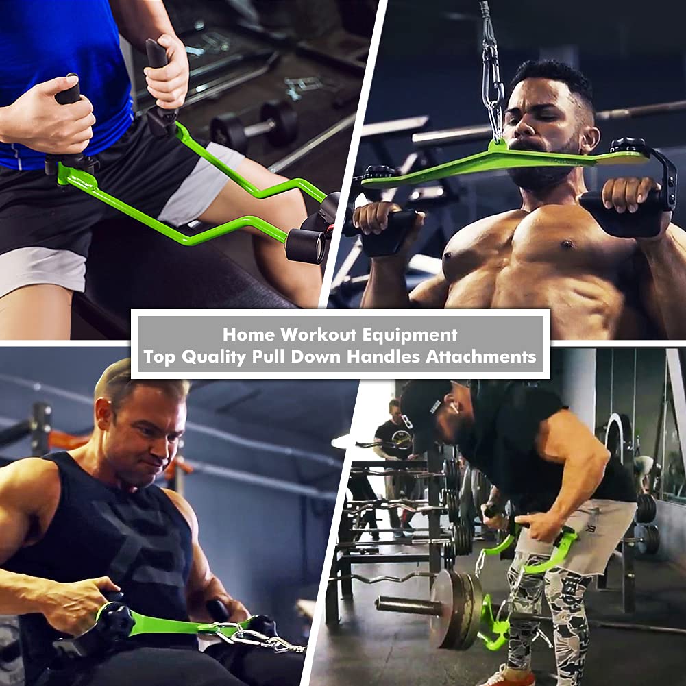Manopole per Fitness Tricipiti Bicipiti, Sistema di Pulegge LAT Machine Pulley con Attrezzi da Palestra Macchina Multifunzione Palestra per Curl Bicipiti, Allenamento Fitness in Palestra