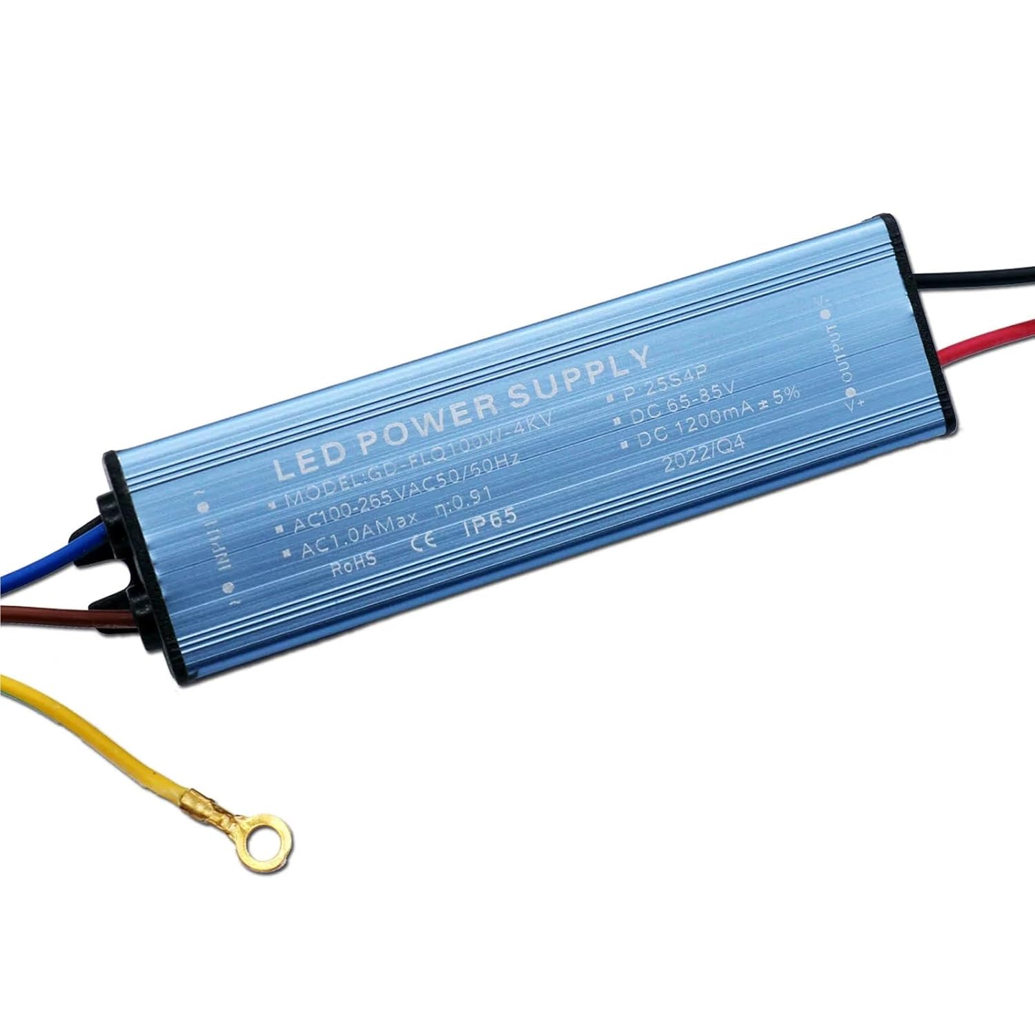 100W DC65-85V LED Driver 1200mA for LED Power Supply Constant Current Voltage Control Lighting for LED Converter