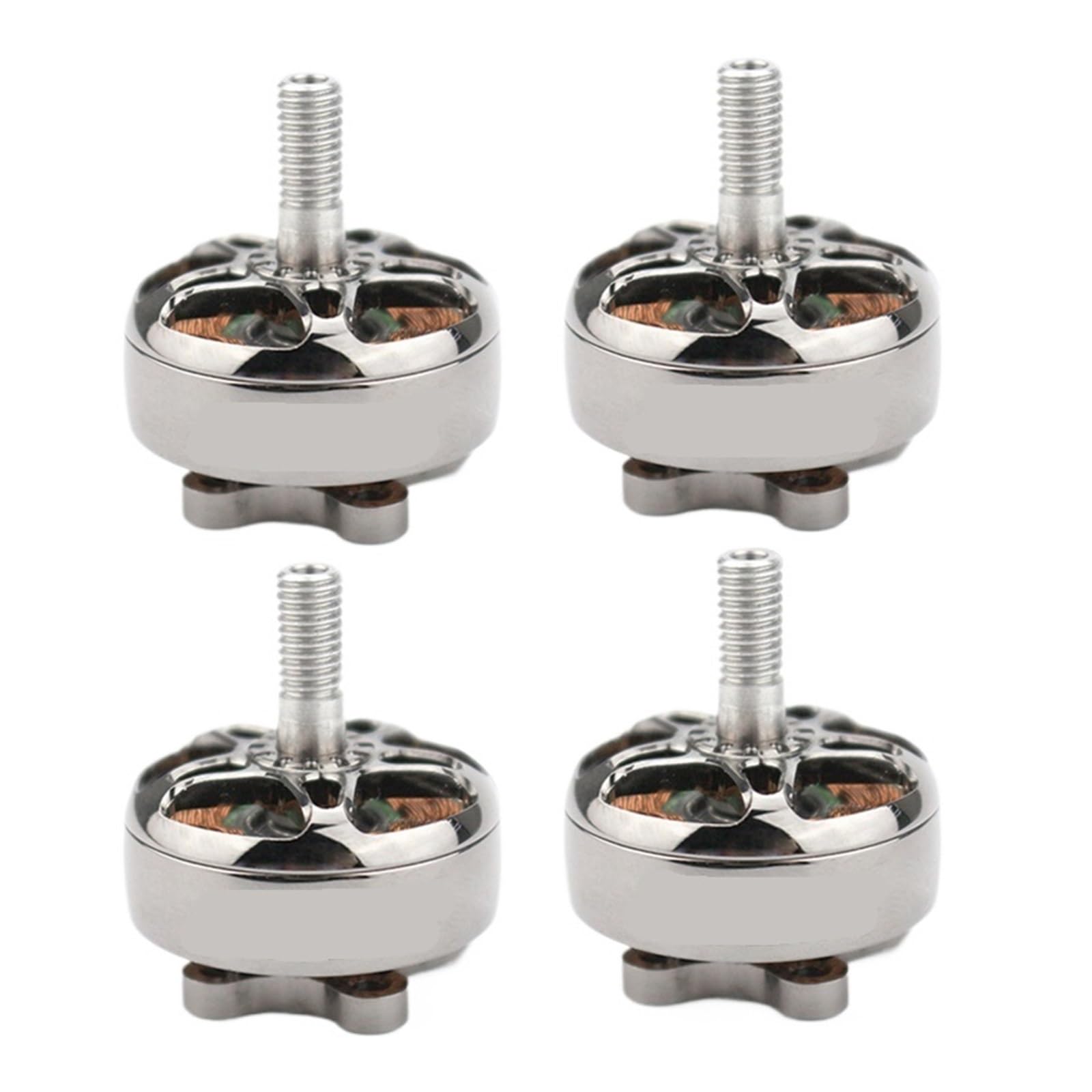 Drone Brushless Motor, 4PCS 2807 Bürstenlosen Motor 1300KV 3-6S Lipo ECO II Serie V2 Motor for Racing Drone quadcopter