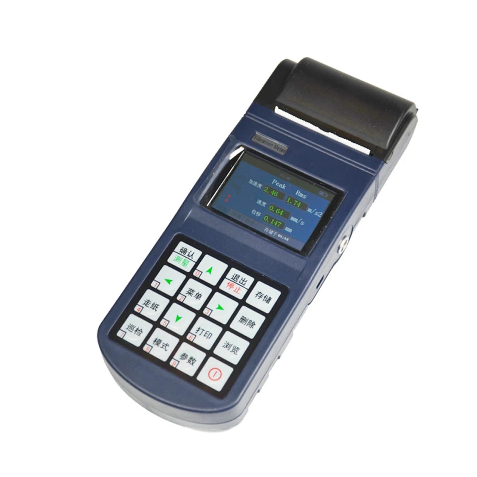 Przenośny cyfrowy miernik wibracji do maszyn, metalurgii elektrycznej, samochodowy tester YV400
