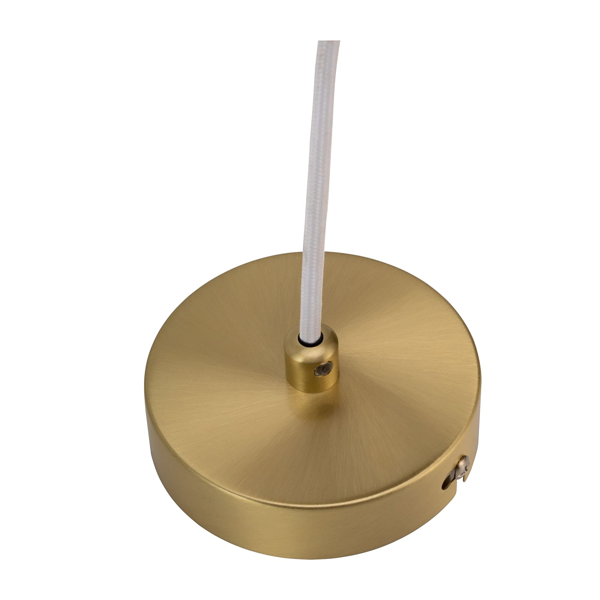 Pauleen 48233 Luminaire en suspension Splendid Delight 20 watts max. blanc, doré, verre, métal E27